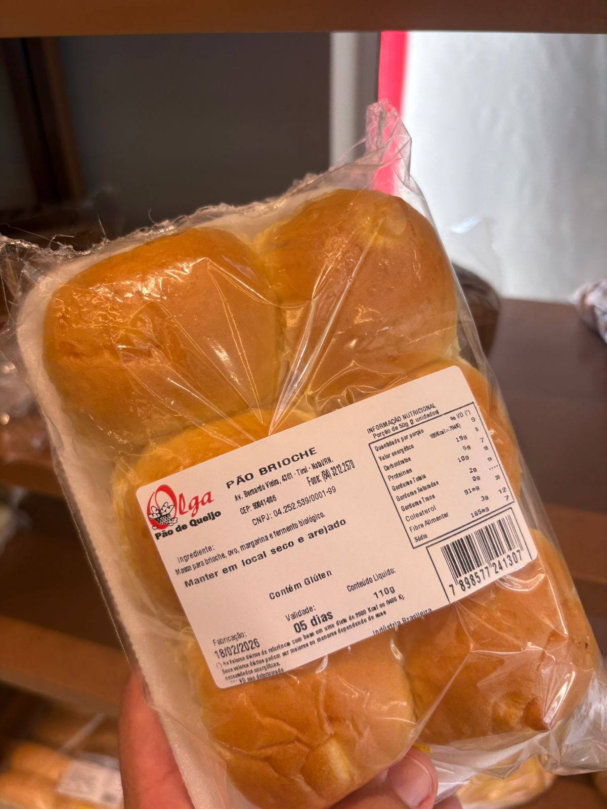 Pão Brioche (UN)