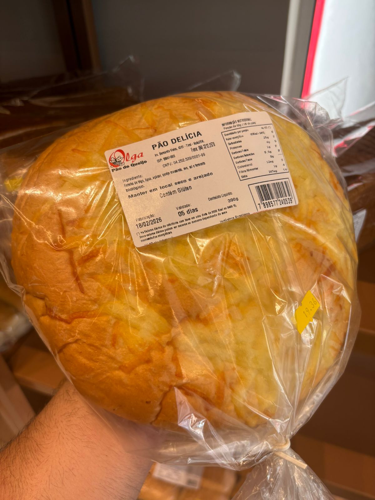 Pão Delícia (KG)